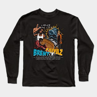 Brent Faiyaz Larger Than Life Long Sleeve T-Shirt